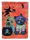 Cairn Terrier Pirates Halloween Flag Garden Size Ppp3043Gf