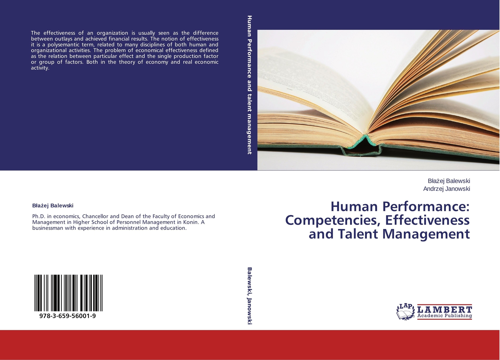 Thumbnail - Human Performance: Competencies, Effectiveness And Talent Management |