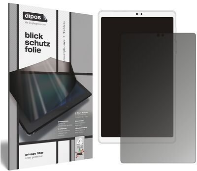 Schutzfolie für Samsung Galaxy Tab A7 Lite Wi-Fi mit Sichtschutz Blickschutz
