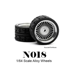 1/64 Scale Alloy Wheels M01A-N024