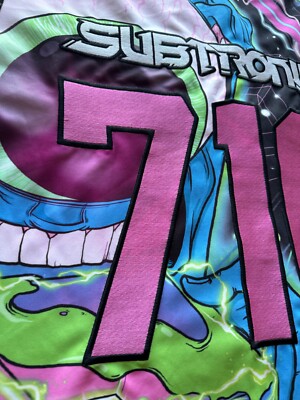 Subtronics Mens Tesseract Jersey Aaron Brooks 710 Limited Edition