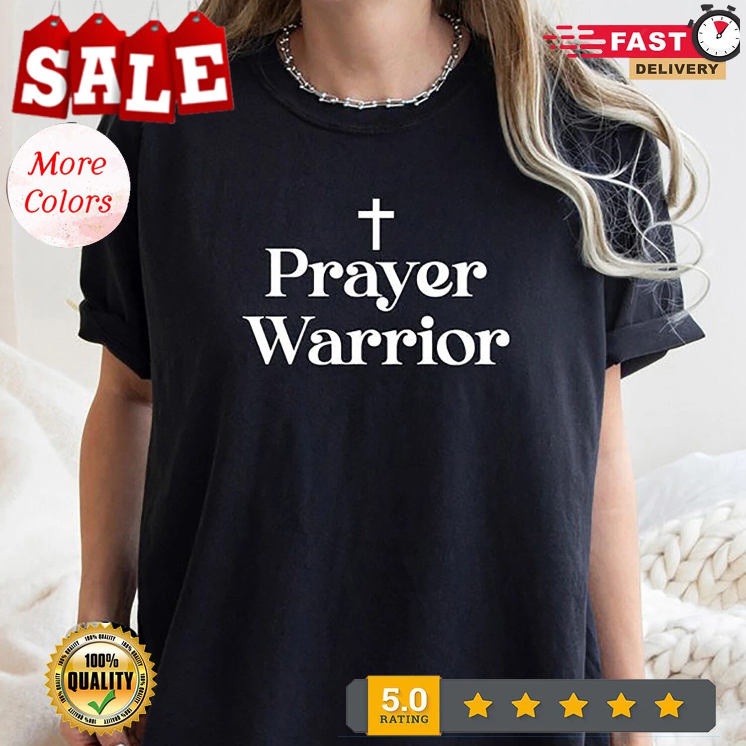 2025/Religious Shirt, Prayer Warrior Shirt, Womens Christian Shirts, Prayer Shir