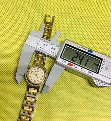 Ladies HERMES CLIPPER two tone stainless steel Watch ?? | eBay display picture 2