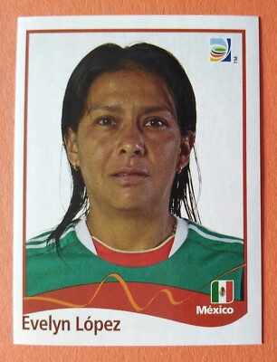 Panini Sticker 150 Evelyn Lopez Mexico FIFA Women's World Cup 2011 Germany
