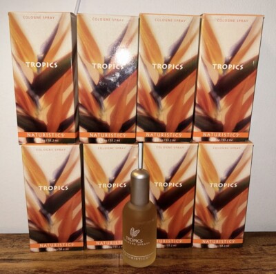 8 X Naturistics Tropics Cologne Spray 1.8 fl oz/53.2 ml Bottle~ NEW