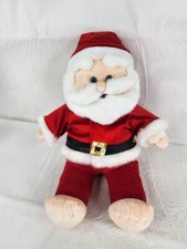 Build A Bear 18" Santa Claus Plush with Red Coat & Hat Stuffed Animal Toy 16"
