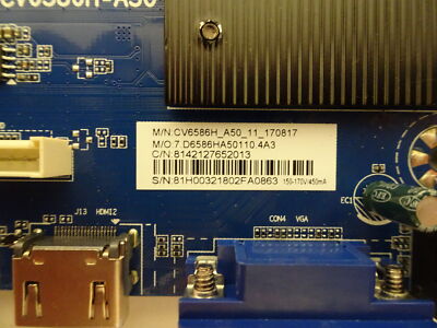 Element E4SFT5517 Main Board (CV6586H-A50, E18015-ZX) 81H0032 | eBay