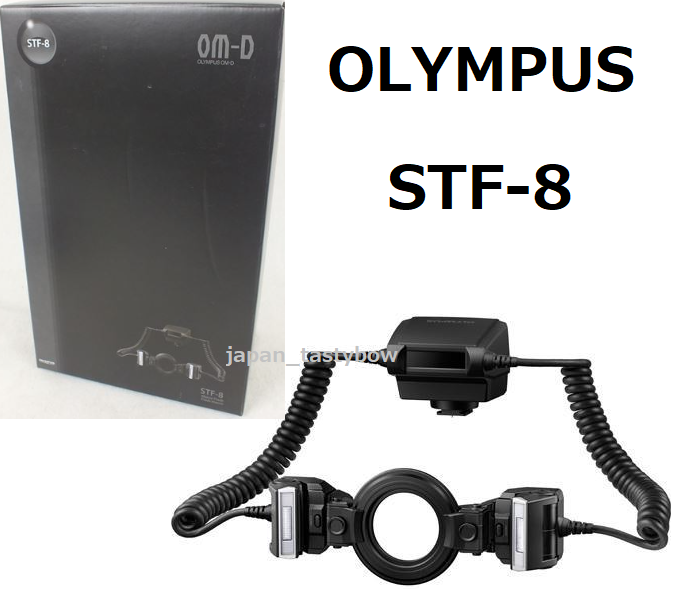 OLYMPUS STF-8 Twin Flash for Macro Lens Black New | eBay