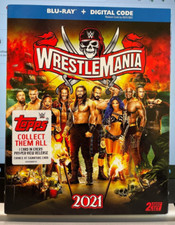 WWE: WrestleMania 37 Blu-ray BD 2021  2 Disc Set  NEW/SEALED  FREE SHIPPING