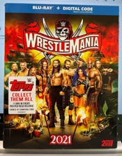 WWE: WrestleMania 37 Blu-ray BD (2021) ~ 2 Disc Set **NEW/SEALED** FREE SHIPPING