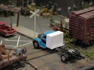 Lot of 2 Alloy Forms AF-3010 Sleeper Box Kit Conventional Cab Tractor 1/87 HO