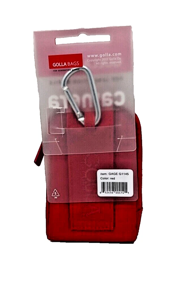 Golla Camera Bag Case Red For Generation For Smart Mobile Camera Gage G1145 Foto 2 de 4