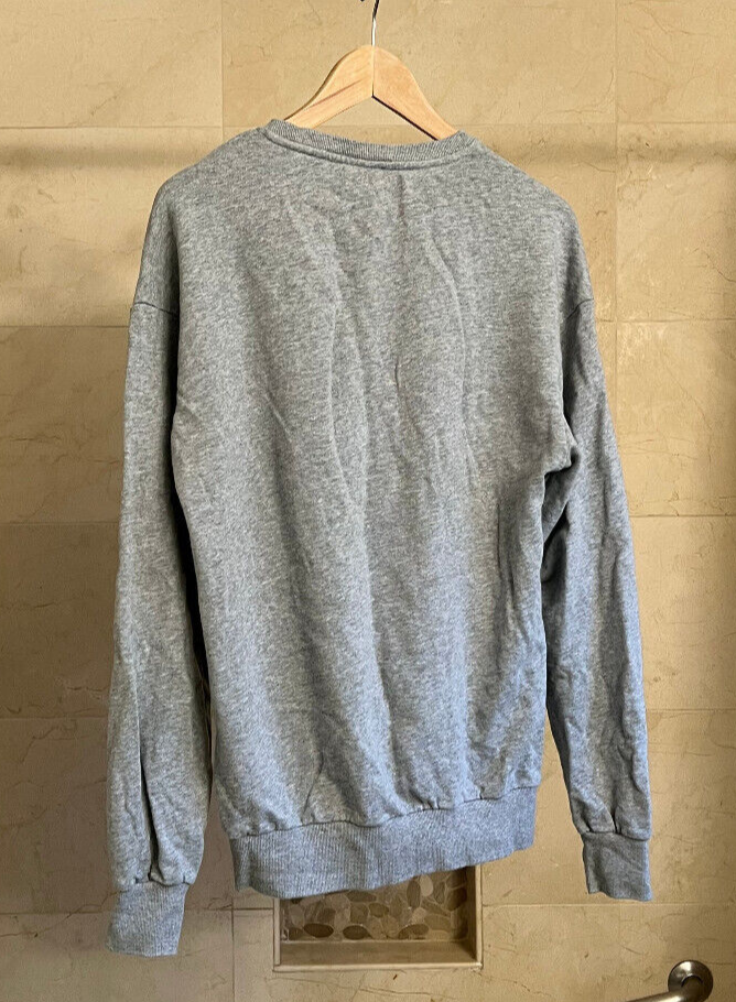 H&M Divided gray ripped distressed longline sweater, size XS | eBay