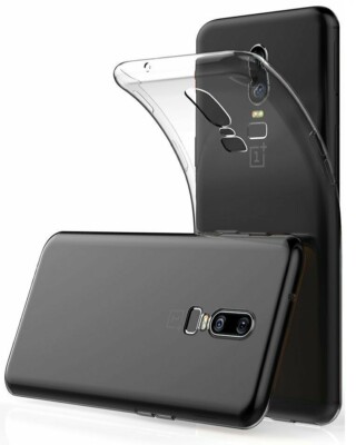 For ONEPLUS 6T CLEAR CASE SHOCKPROOF ULTRA THIN GEL SILICONE TPU