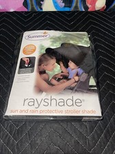 Summer Infant Rayshade UV Protective Stroller Shade Cover, Black