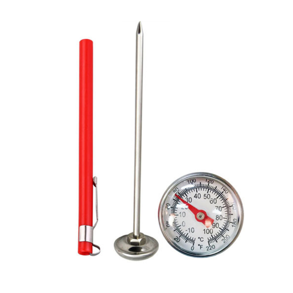 Grill Meat Thermometer Kitchen Thermometers with Cover Daily Use-image