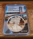 2018 s silver American eagle NGC PF 70 Ultra Cameo First day of Issue