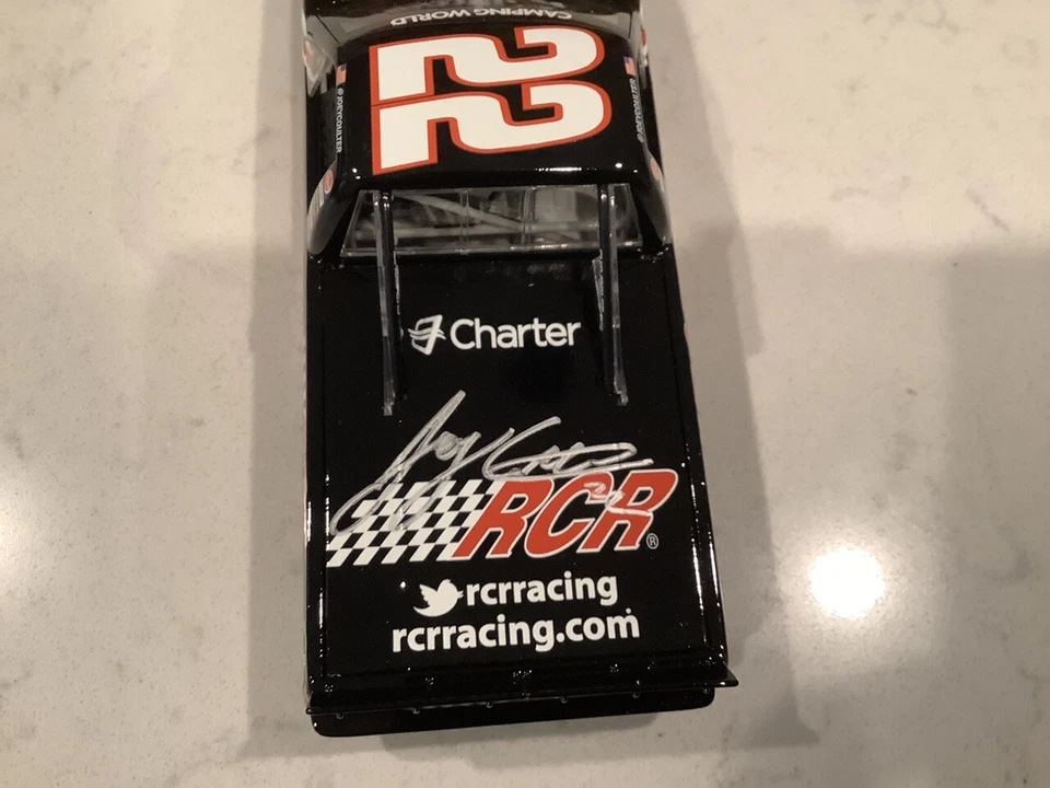JOEY COULTER 2012 AUTOGRAPHED CHEVY SILVERADO RCR/DARRELL GWYNN DIECAST & CARD - Image 2 of 4