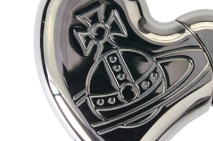 Vivienne Westwood Heart Shape Electronic Gas Lighter 2 Colors from 