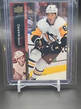 2021-22 Upper Deck Exclusives John Marino /100 Pittsburgh Penguins 