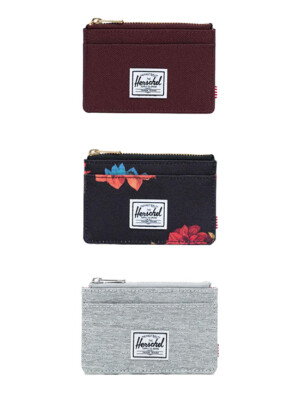 Herschel Supply Co Oscar RFID Shielded Zip-Top Card Holder