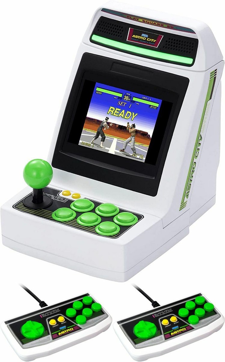 NEW SEGA TOYS ASTRO CITY MINI & Control Pad 2-piece SET Game