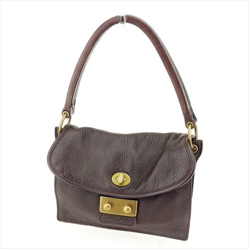 Miu Miu| (5IC102 2F79 F0011) Miu Miu Hand bag Brown leather Woman Authentic Used T8983 | eBay