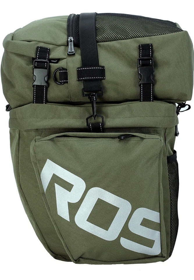 Alforja Multifunción Bicicleta Expedición Touring Cam 3 en 1 Resistente al Agua Nueva con Etiquetas Foto 2 de 4