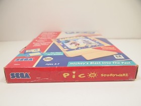Mickey's Blast into the Past (Sega Pico) Authentic Storyware Cart in Box