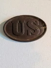 Civil War Union "US" Cartridge Box Plate Gettysburg?