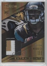 2014 Panini Prestige Extra Points Gold Prime 31/50 Marqise Lee Jumbo Patch 0q5