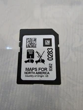 CHEVROLET GMC CADILLAC NAVIGATION SD CARD 8562 0283 FACTORY GM OEM