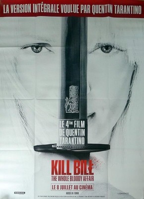 KILL BILL : THE WHOLE BLOODY AFFAIR - QUENTIN TARANTINO - LARGE MOVIE POSTER