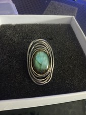 size 8 925 ring stamped israel,very nice,collectible