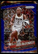 Aari McDonald #10 2025 Panini Prizm WNBA Blue Velocity Prizms