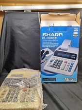 Sharp EL-1197G2 Printing Desktop Calculator Heavy Duty Large Display New In Box