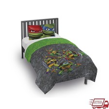 Kids 2 Piece Reversible Comforter Pillowcase Set Microfiber Bedding Twin Full