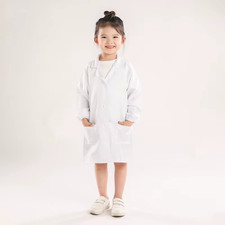 Experimental Role-Playing Children'S Doctor Nurse Suit Set White Coat Work Suit 