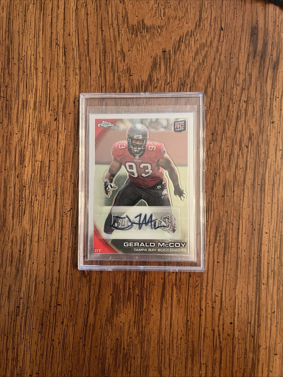 2010 Topps Chrome - Gerald McCoy Rookie Card Auto #C170