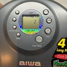 Aiwa XP-V710C Portable Discman CD Player 2002 Tested W Headphones