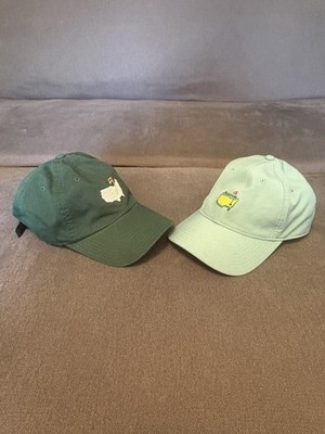 Lot of 2 Masters Tournament Hats Augusta Golf Caps American Needle Ahead