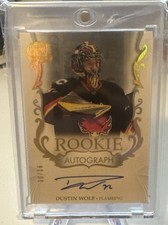 2023 The Cup Gold Spectrum Foil Variation 30/36 Dustin Wolf Rookie Auto RC