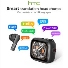Wireless Earbuds HTC NE40 AI Translator In-Ear Earbuds Bluetooth TWS Earphones