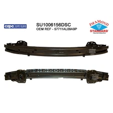 FRONT BUMPER IMPACT BAR; MADE OF ULTRA HIGH STRENGTH STEEL