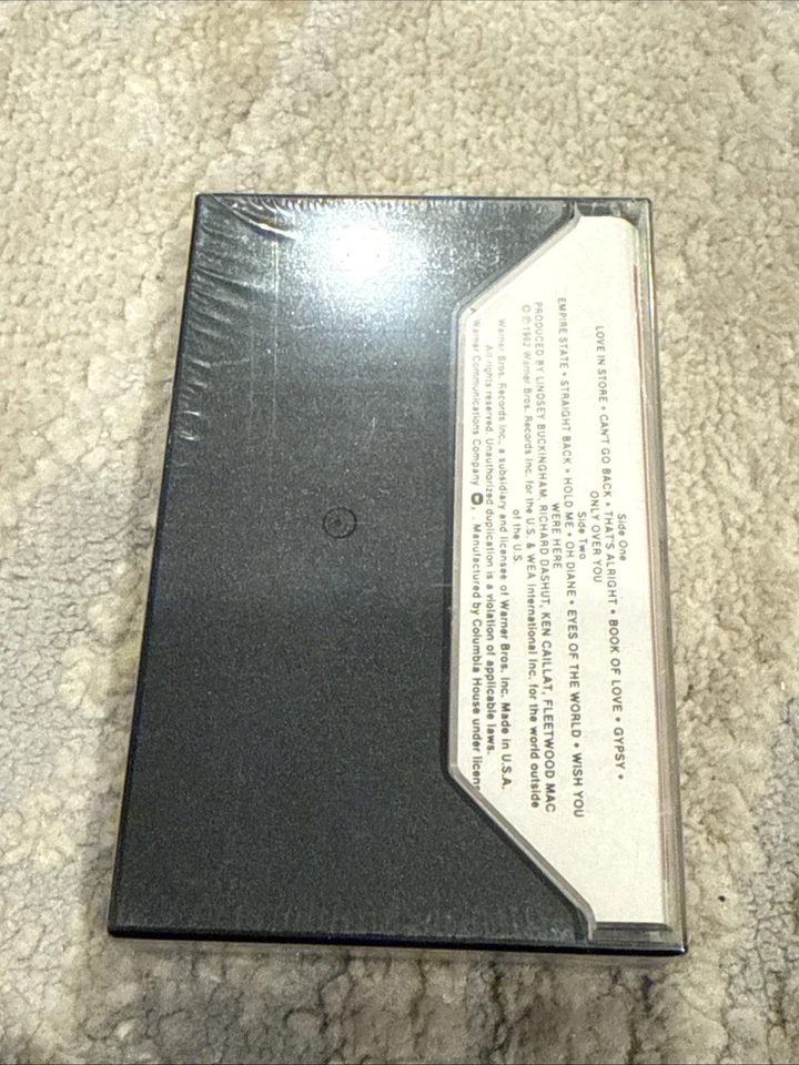 РЕДКАЯ ЗАПЕЧАТАННАЯ винтажная кассета Fleetwood Mac-Mirage 1982 классический рок *ЧИТАЙТЕ* - Изображение 3 из 4