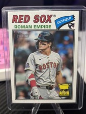 Topps 2026 Heritage Rookie Nickname Variation Roman Anthony #86 Red Sox ssp