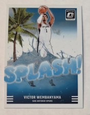 VICTOR WEMBANYAMA 2024-25 Panini Donruss Optic - Splash! #4 Spurs All-Star