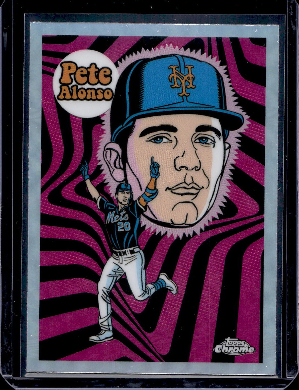 2023 Topps Chrome Pete Alonso Ultraviolet All-Stars New York Mets UV-8