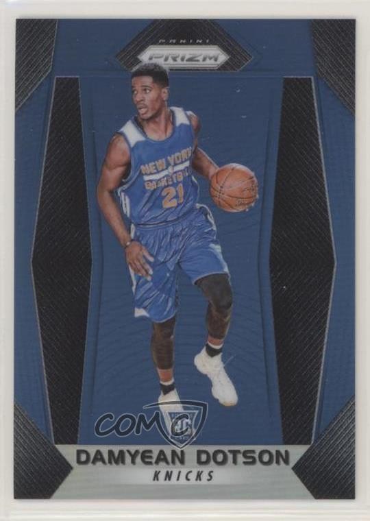 2017-18 Panini Prizm Blue Prizm 91/199 Damyean Dotson #272 w5c