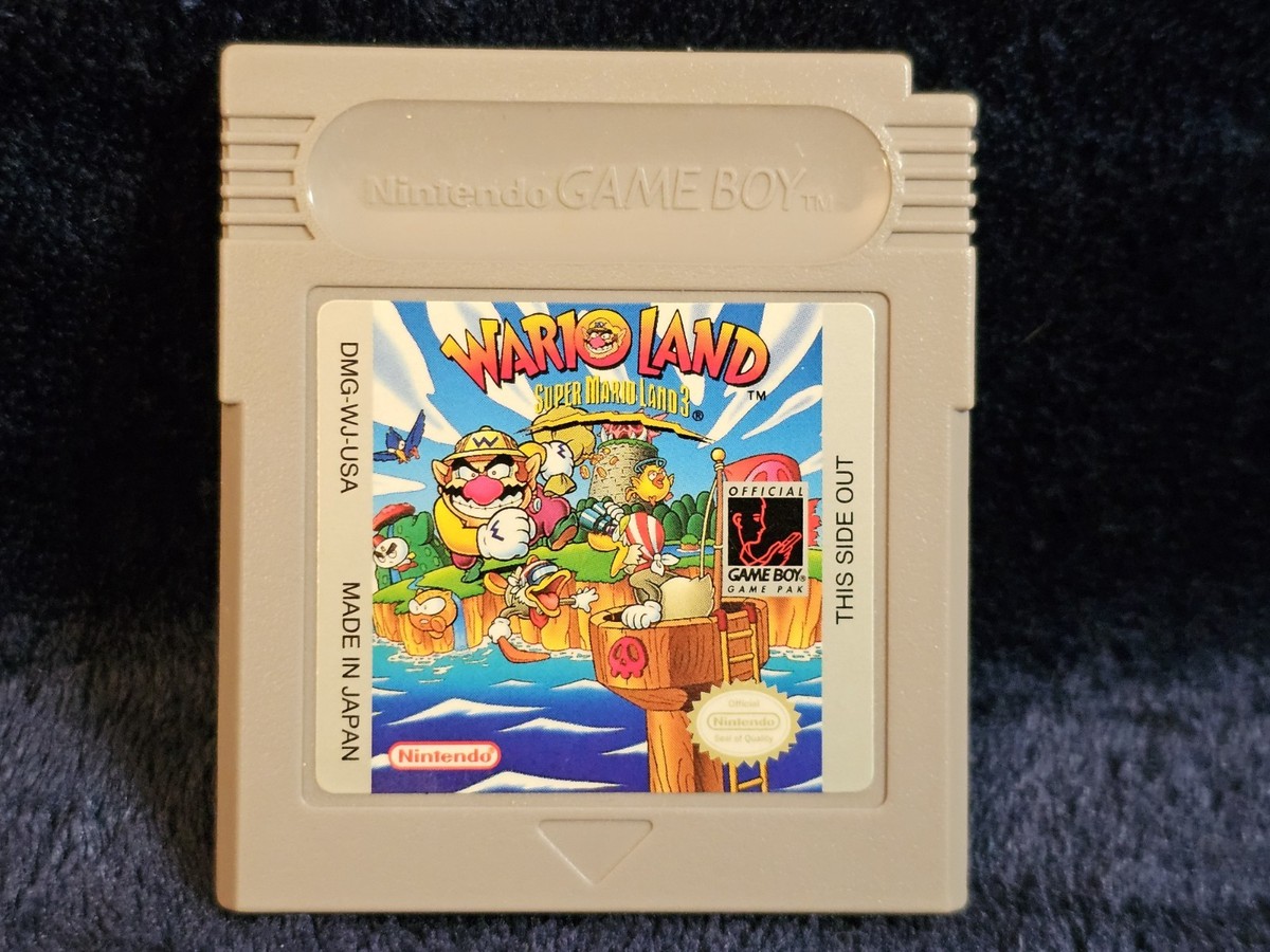 Notice Jeu Game Boy – Wario Land: Super Mario Land 3 – 1ère édition, Française